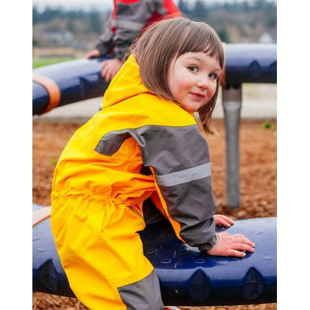OAKI Rain /& Trail Suit Girl /& Boy One Piece Rain Jacket /& Pant Kid /&Toddler